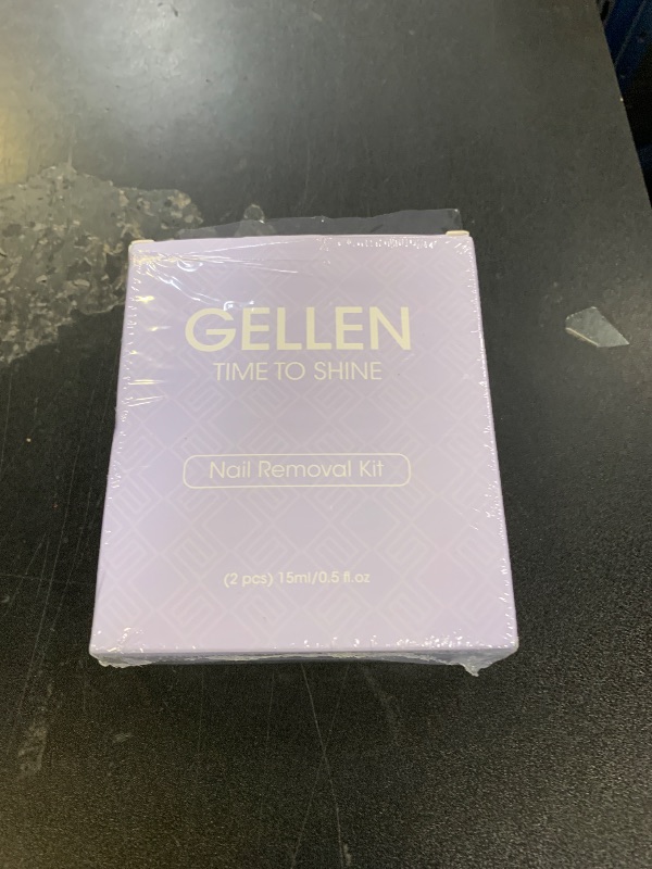 Photo 1 of Gellen Gel Nail Polish Remover Kit - Gel Polish Remover and Latex Tape Peel Off Liquid, Gel Remover for Nails in 3-5 Minutes, Gel Remover Kit Cuticle Guard for Nail Art Liquid Latex Barrier Protector