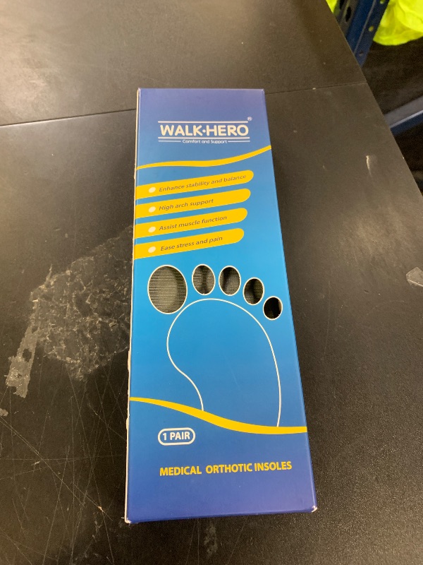 Photo 1 of Plantar Fasciitis Feet Insoles Arch Supports Orthotics Inserts Relieve Flat Feet, High Arch (Mens 7-7 1/2 | Womens 9-9 1/2)