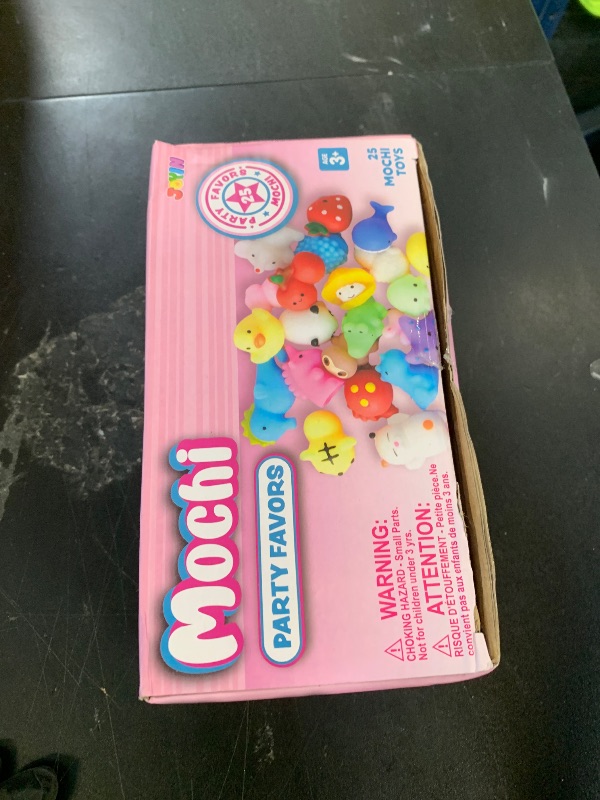 Photo 1 of JOYIN Mochi Squishy Toys Set, Random 25 Pack Mini Squishy Mochi, Party Favors for Kids, Kawaii Stress Relief Toys, Basket Stuffers, Goodie Bags Fillers, Birthday Gifts, Classroom Prizes