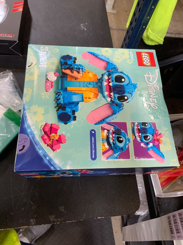 Photo 1 of LEGO Disney Stitch Toy Building Kit, Disney Toy for 9 Year Old Kids, Buildable Figure with Ice Cream Cone, Fun Disney Gift for Girls, Boys and Lovers of The Hit Movie Lilo and Stitch, 43249
