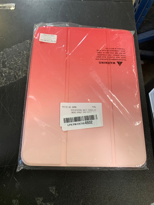 Photo 1 of May Chen for iPad (A16) 11-inch 11th Generation 2025, iPad 10th Generation Case 10.9 inch for Kids, Built-in Pencil Holder with Shockproof Cover Clear Back Shell Auto Wake/Sleep, Pink Small Flowers