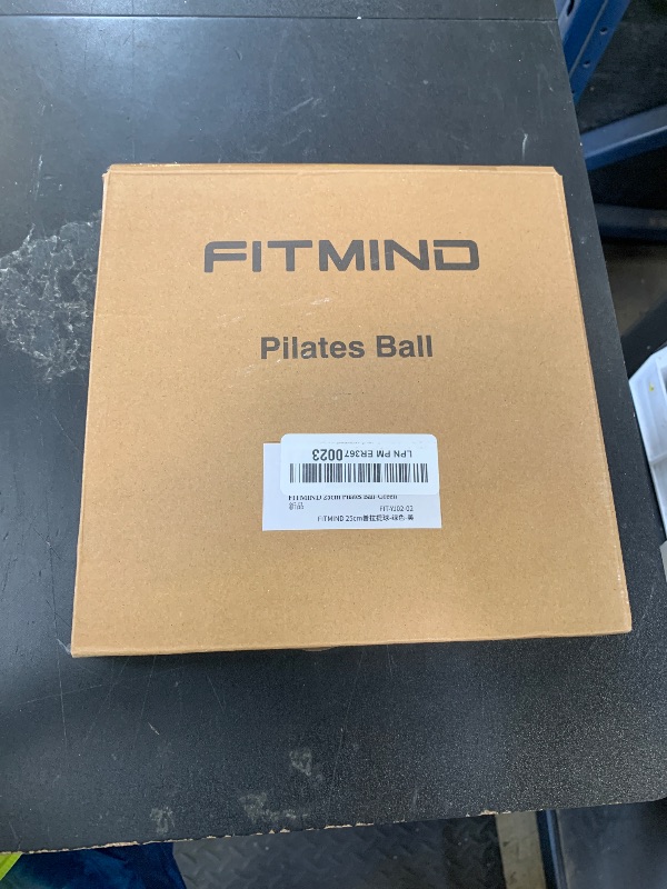 Photo 1 of FITMIND Pilates Ball - 10 Inch Core Ball for Yoga, Stability, Fitness, Ab & Core Workout - Green