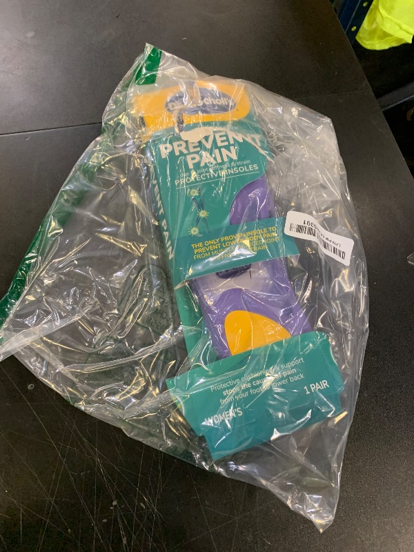 Photo 1 of Dr. Scholl’s Prevent Pain Insoles for Women, Size 6-10, 1 Pair: The Only Proven Insole to Prevent Lower Body Pain - Arch Support Shoe Inserts for Women, Protect Against Lower Back, Knee and Foot Pain