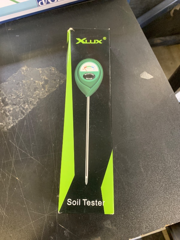 Photo 1 of XLUX Soil Moisture Meter, Plant Water Monitor, Hygrometer Sensor for Gardening, Farming, Indoor and Outdoor Plants, No Batteries Required
