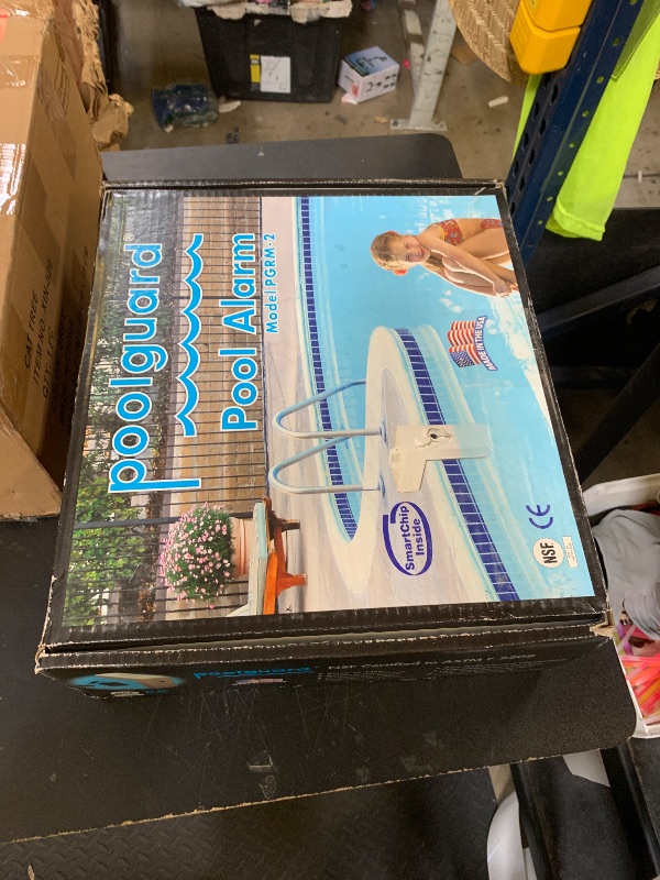 Photo 1 of Poolguard PGRM-2 In-Ground Pool Alarm, White
