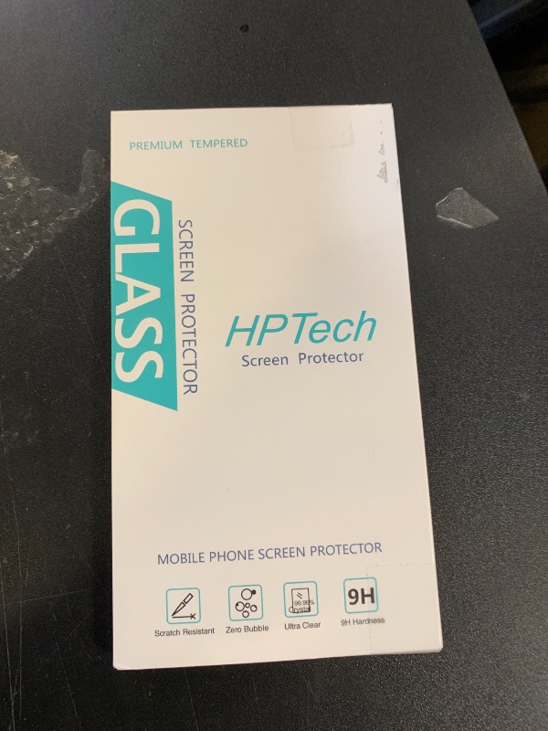 Photo 1 of HPTech (2 Pack) Privacy Screen Protector Designed for iPhone 11 Pro, iPhone XS, iPhone X and iPhone 10 (5.8-inch) Anti-Spy Tempered Glass, Anti Scratch, Bubble Free