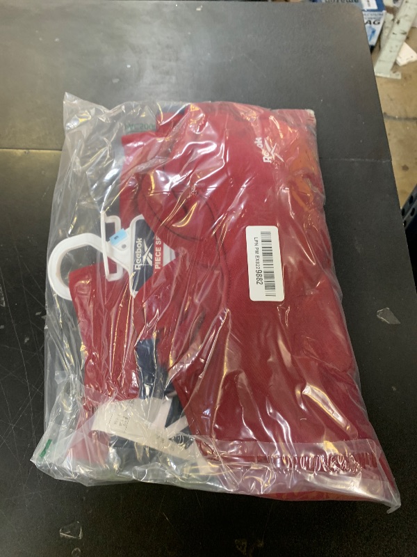 Photo 1 of Reebok Baby Boys' Jogger Set - 3 Piece Fleece Sweatsuit Playwear Set (Size 12M-7), Size 5, Maroon