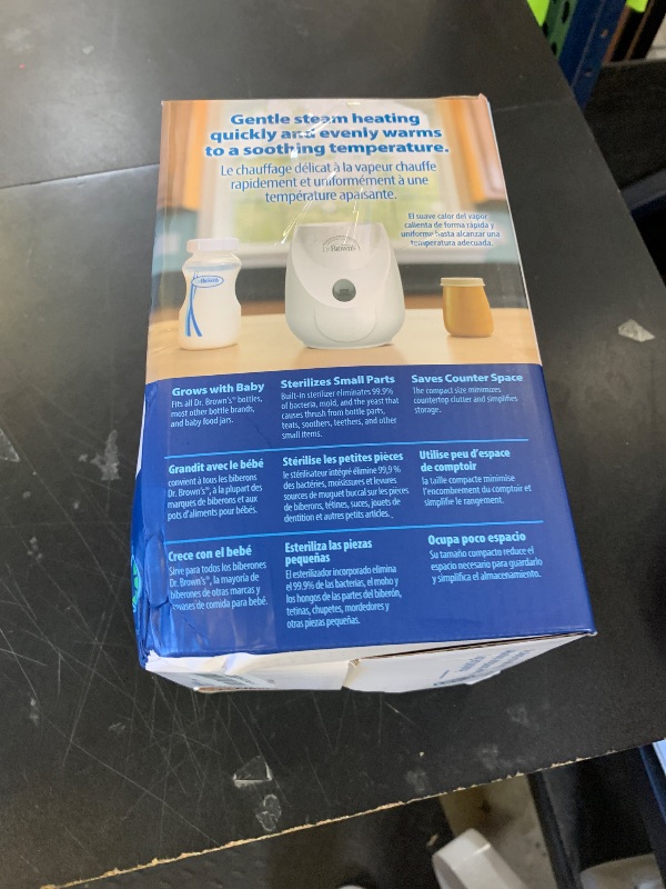 Photo 1 of Dr. Brown's Insta-Feed Baby Bottle Warmer and Sterilizer for Baby Bottles and Baby Food Jars