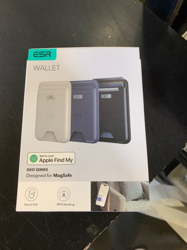 Photo 1 of ESR for MagSafe Wallet with Find My Functionality, 5 Cards Holder, RFID-Blocking, Strong Magnetic Wallet for iPhone, for iPhone 16/15/14/13/12 Series, Not for 13/12 Mini, Brown