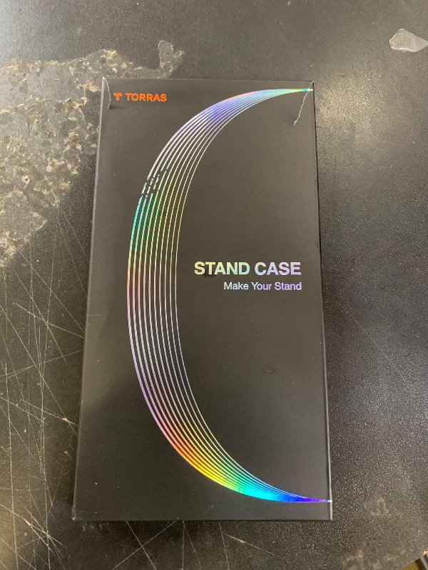 Photo 1 of TORRAS Ostand for iPhone 16 Pro Max Case, [Fit for MagSafe][Shockproof Military Grade][Sturdy Kickstand & Ring Holder] Translucent Slim Magnetic Phone Case for iPhone 16 Pro Max 6.9" 2024, Black