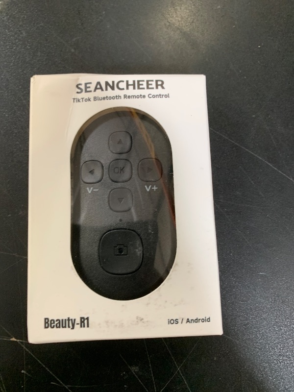 Photo 1 of R1 TikTok Scrolling Remote Control Fingertip Clicker, Page Turner for Kindle App(NOT Kindle Devices), Camera Shutter Controller for Photo and Video, Connect via Bluetooth USB-C Charge, for Smartphones