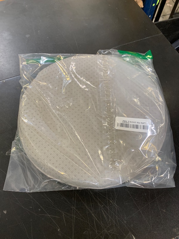 Photo 1 of 11" Detachable Memory Foam Seat Cushion Round Chair Cushion Non-Slip Dining Stool Pad Circle Chair Pad with Rubber Back Washable for Kitchen Dining Office Chairs Grey