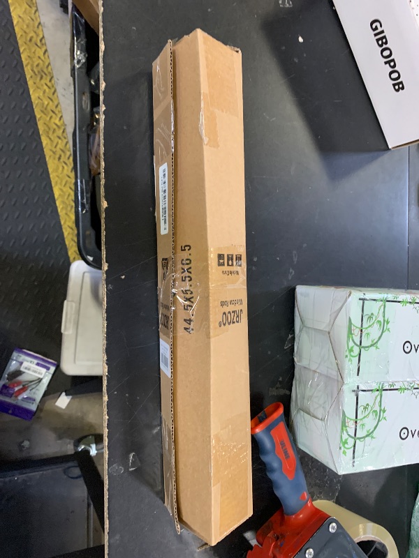 Photo 1 of Black Curtain Rods 28 to 48 Inches(2.3-4 Feet),5/8 inch Splicing Drapery Rods,Small Curtain Rods Set,Size: 18''-45'',Matte Black