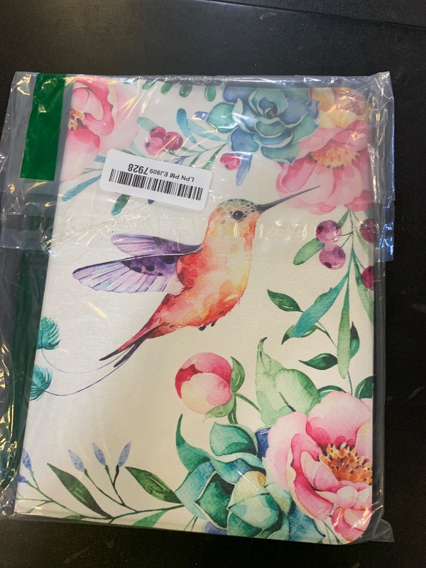 Photo 1 of LI-LOVE Case for iPad A16 11 inch 2025 (11th Gen), iPad 10th Generation 10.9 inch 2022, Soft TPU Hummingbird Flower Folio Stand Cover Adjustable Angles Auto Wake Sleep Smart Case