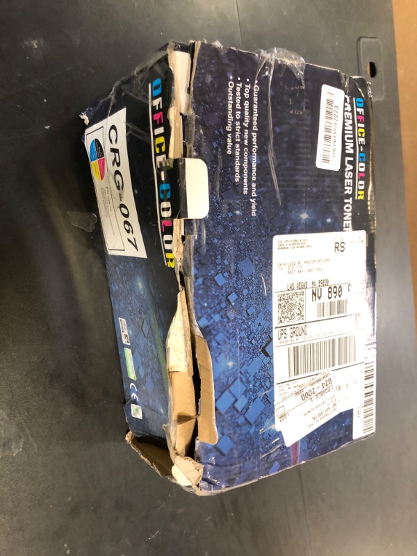 Photo 1 of OFFICE-COLOR Compatible Canon 067 Toner Cartridges Set Replacement for Canon Color imageCLASS MF656Cdw,MF654Cdw,MF652Cw,LBP633Cdw,MF653Cdw,LBP632Cdw Printer Ink (Black,Cyan,Magenta,Yellow-4 Pack)