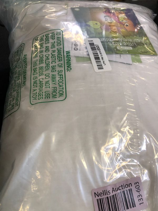 Photo 1 of KeaBabies 2-Pack Toddler Pillow 14x20 - Soft Organic Cotton Kids Travel Bed Pillows for Sleeping, School, Nap, Machine Washable, Toddlers 2 to 5, Pillowcase Sold Separately (Soft White)