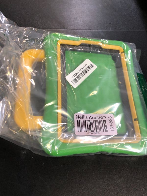 Photo 1 of LeiJue Kids Case for iPad Mini 7 (A17 Pro) 2024 /iPad Mini6 2021, Light Weight Heavy Duty/Shockproof/Drop Proof with Handle/Kickstand, Child Friendly Cover for iPad Mini 7th/6th Gen 8.3inch (Green)
