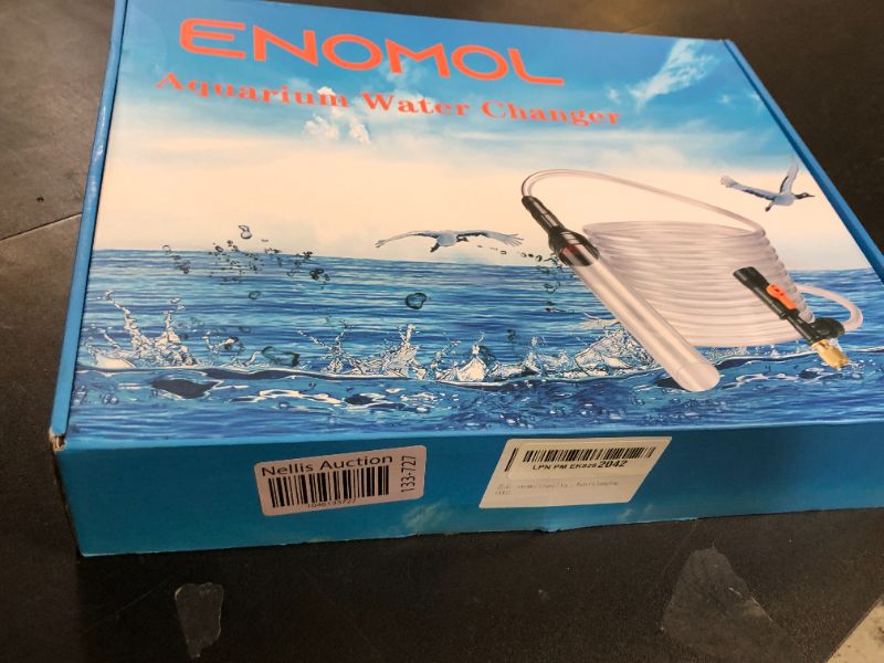 Photo 1 of enomol Gravel Vacuum for Aquarium Water Changer Fish Tank Cleaning Tools,Siphon Universal Quick Pump Aquarium Water Changing (30ft)