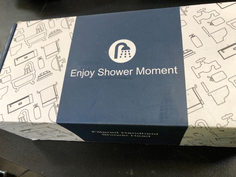 Photo 1 of PWERAN Filtered Shower Head with Handheld, High Pressure 3 Spray Mode Showerhead with 18 Stage Water Softener Filters for Hard Water - Handheld Shower Head-Remove Chlorine-White