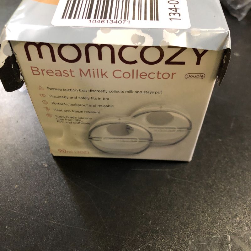 Photo 1 of Momcozy Breast Milk Collector, Milk Collectors for Breastfeeding, Reusable Breast Milk Shells, Silicone Catcher with More Fit & Soft (3oz/90ml, 2 Counts)
