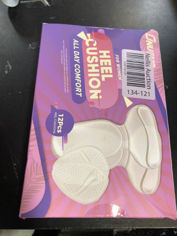 Photo 1 of ONUEMP Heel Cushion Inserts and Metatarsal Pads for Women, 3 Pairs Heel Grips and 3 Pairs Ball of Foot Cushions, Silicone Shoe Pads Insoles for High Heels, Blister Prevention for Too Big Shoes