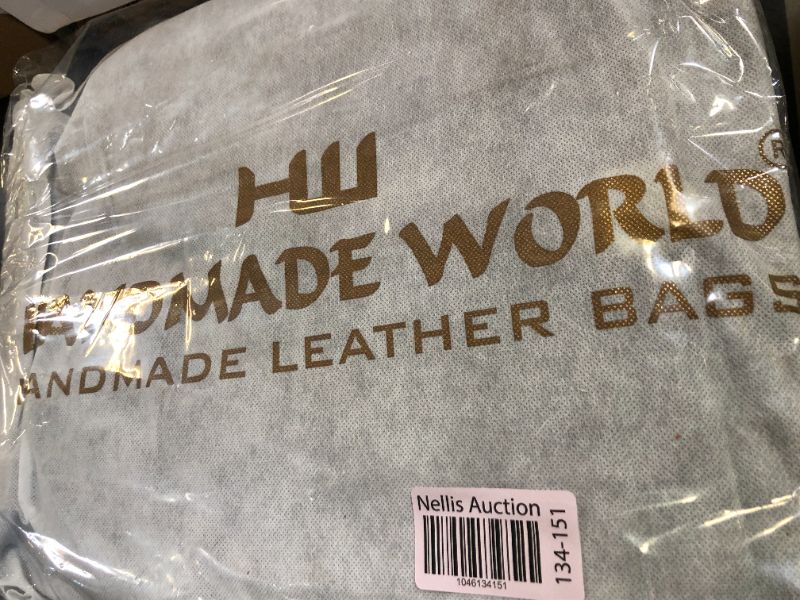 Photo 1 of Handmade World Vintage Full Grain 21 Inch Leather Laptop LARGE Backpack Casual Bookbag Daypack Travel Rucksack (Brown)
