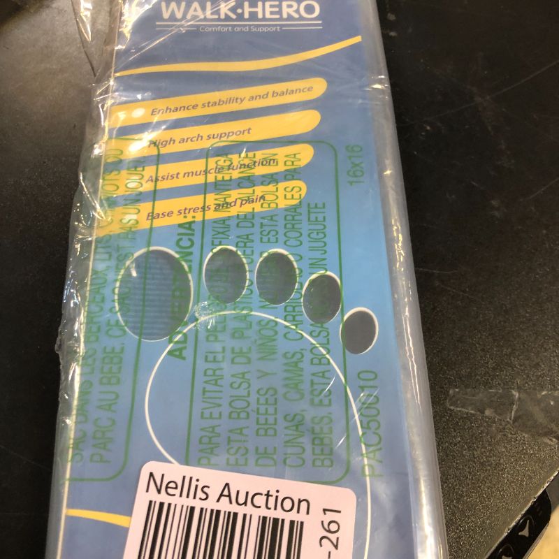Photo 1 of Plantar Fasciitis Feet Insoles Arch Supports Orthotics Inserts Relieve Flat Feet, High Arch (Mens 10-10 1/2 | Womens 12-12 1/2)