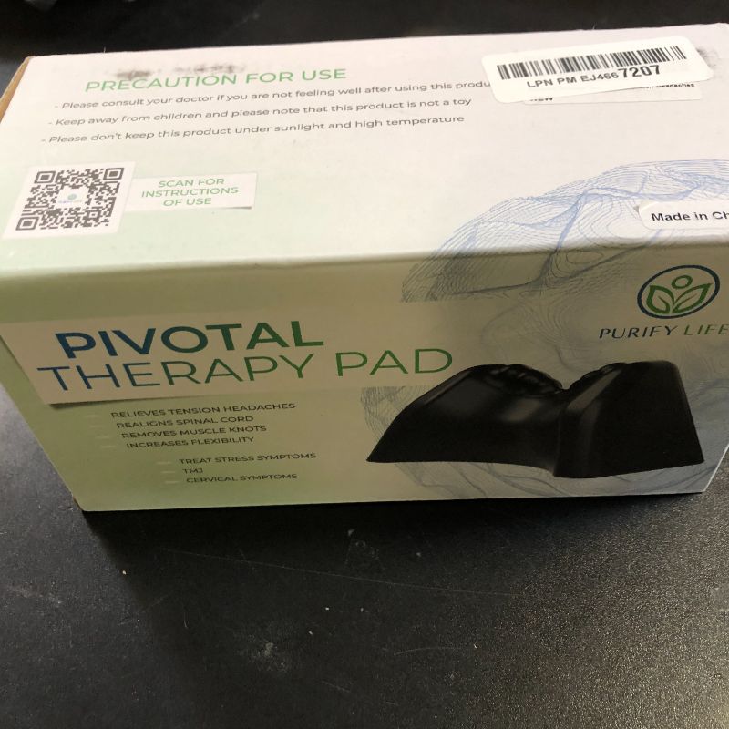 Photo 1 of Occipital Release Tool for Pivotal Therapy and TMJ [FSA/HSA Eligible] - Cervical Traction Pillow - Neck Stretcher and Shoulder Relaxer - Neck Traction Device for Spinal Alignment & Tension Headaches