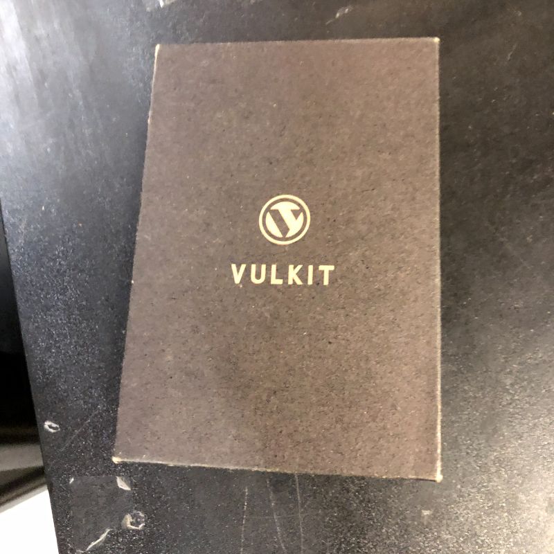 Photo 1 of VULKIT Mens Card Holder with Airtag Cover, Pop-Up Credit Card Ejector RFID Blocking, ID Window and Coin Pocket, Magnetic Closure, Gift Box Packed, Blue