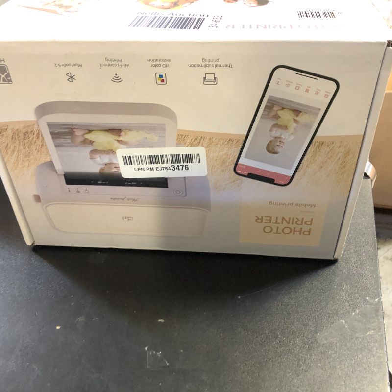 Photo 1 of HPRT CP4100 4x6 Instant Photo Printer -Portable Phone Picture Printer + 20 Sheets, Mobile, Wi-Fi, Premium Dye Sublimation (300 DPI) for Pro-Quality Home Prints - Creative Editing App