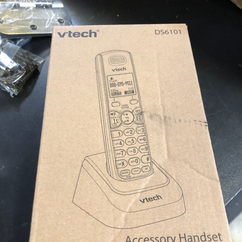 Photo 1 of VTech IS8251-3 Business Grade 3-Handset Expandable Cordless Phone for Home Office, 5" Color Display, Programmable Short Cut Keys, Smart Call Blocking, Answering System,Bluetooth Connect to Cell