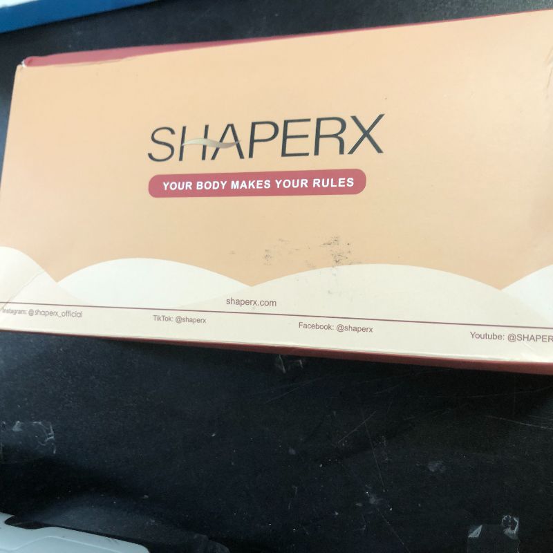 Photo 1 of SHAPERX Women's Bodysuits Tummy Control Shapewear Seamless Sculpting Briefs Body Shaper with Removable Pads,SZ5433-Beige-L/XL