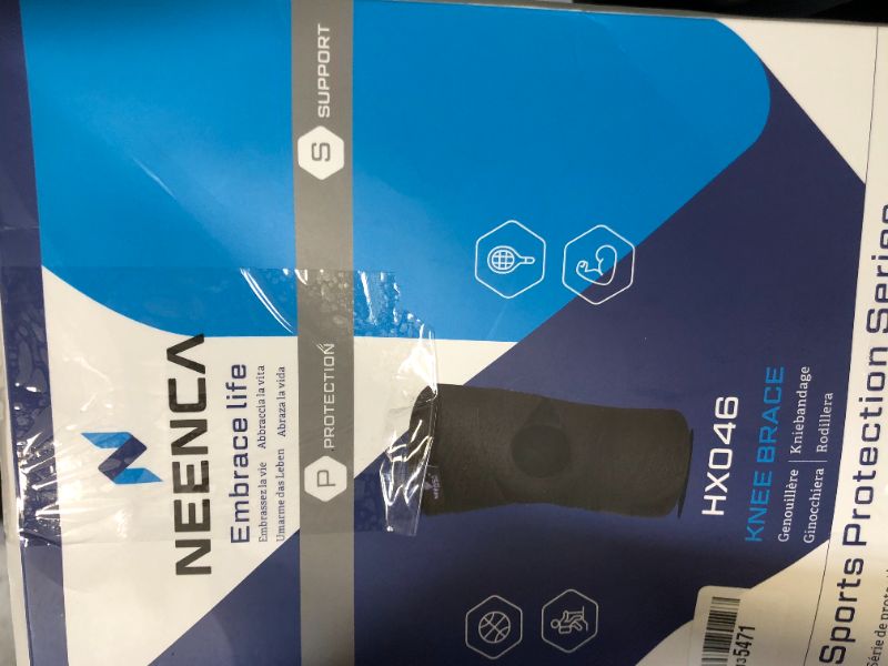 Photo 1 of NEENCA Knee Brace for Knee Pain, Compression Knee Support with Air Mesh Fabric, Adjustable Knee Wrap with Side Stabilizers, Ultra-Soft Bandage for Sports, Running, Meniscus Tear, ACL, Arthritis Relief