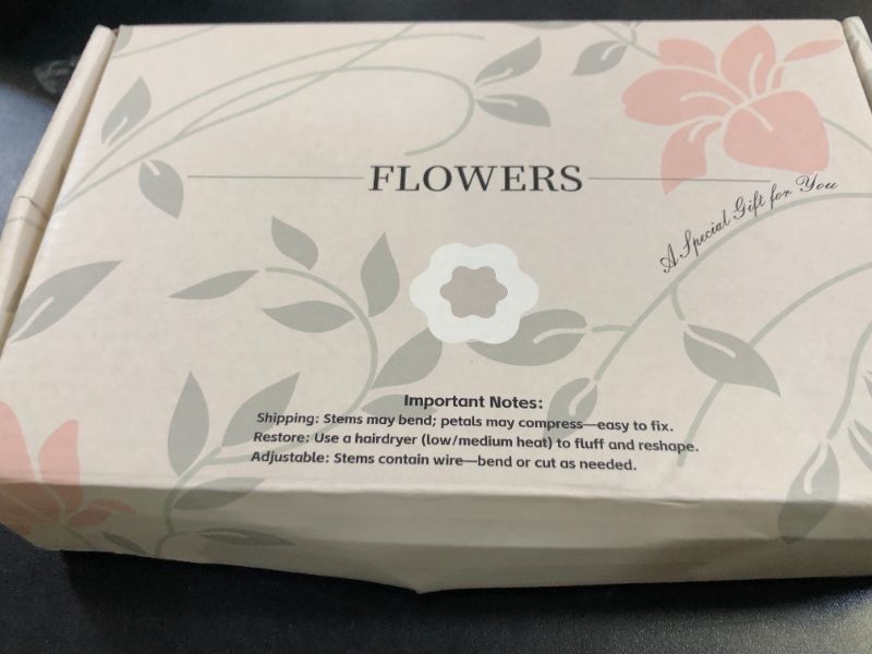 Photo 1 of GemJelry Artificial Flowers 6Pcs Artificial Poppy Silk Flowers with Stems Faux Poppy Flowers Bulk Fake Flowers for Wedding Home Party Table Indoor Outdoor Decor