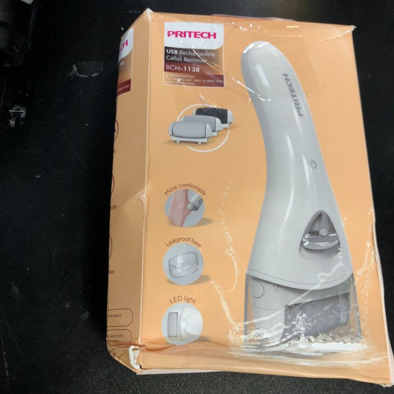 Photo 1 of Electric Foot Callus Removers Rechargeable, Portable Electronic Foot File Pedicure Tools, Electric Callus Remover Kit, Professional Pedi Feet Care Perfect for Dead, Hard Cracked Dry Skin