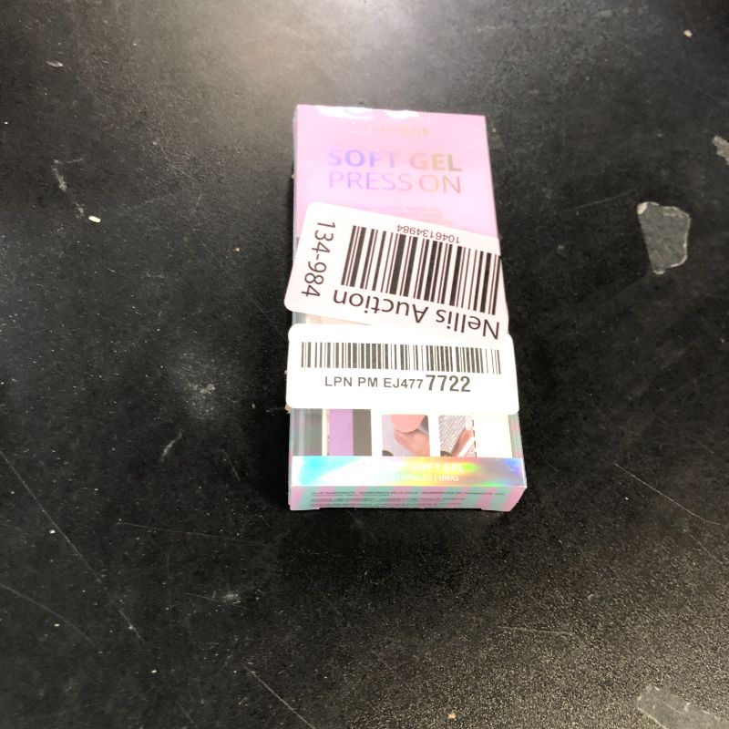 Photo 1 of BTArtbox Press On Nails Short Ombre- Flower Almond Press On Nails with Glue for Women, Opaque Soft Gel Glue On Nails in 16 Sizes - 32 Stick On Nails Kit, Garden Party