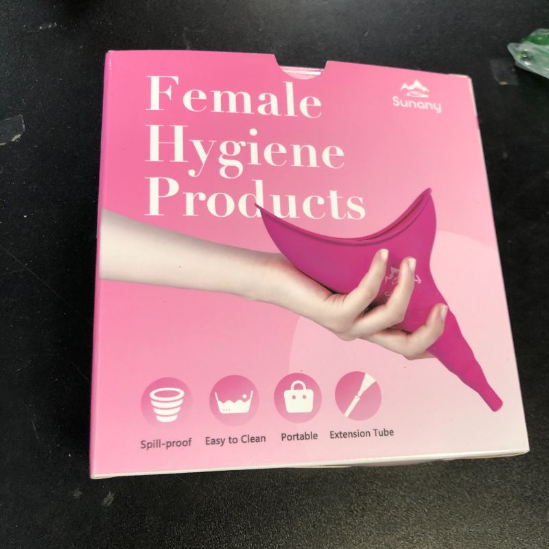 Photo 1 of Female Urination Device, Reusable Female Urinal Silicone Women Pee Funnel Allows Women to Pee Standing Up, Portable Womens Urinal is The Perfect Companion for Camping,Outdoor,Travel