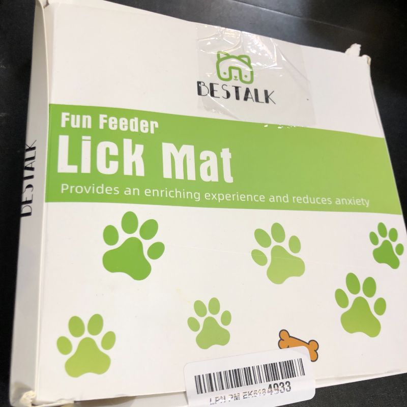 Photo 1 of Dog Lick Bowl, Bestalk Anxiety Relief Slow Feeder Dog Lick Mat Treat Dispenser, Non-Slip Dogs Licking Bowl Enrichment Toys, BPA Free Silicone, Dishwasher Safe