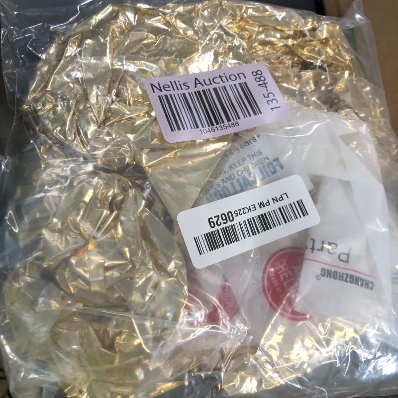 Photo 1 of 40 Inch Light Gold 16 Number Balloons White Gold Giant 16 Foil Mylar Helium Large Digital Balloon Champagne Gold Birthday Numbers Jumbo Balloons 16th or 61st Anniversary Party Decorations Supplies