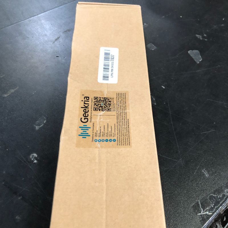 Photo 1 of Geekria Acrylic TKL Keyboard Wrist Rest, for 80% Layout 87 Key Mechanical Gaming Keyboard.Ergonomic for Easy Typing Pain Relief Compatible with Razer TKL Keyboard, Logitech TKL Keyboard (Frosted)