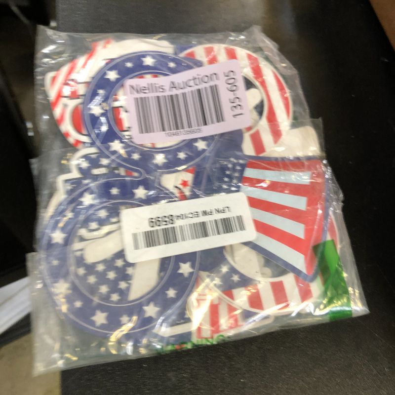 Photo 1 of KatchOn, 4th of July Glasses for 4th of July Decorations - Pack of 12, Happy Independence Day Decorations | 4th of July Photo Booth Props for Fourth of July Decorations | 4th of July Party Favors