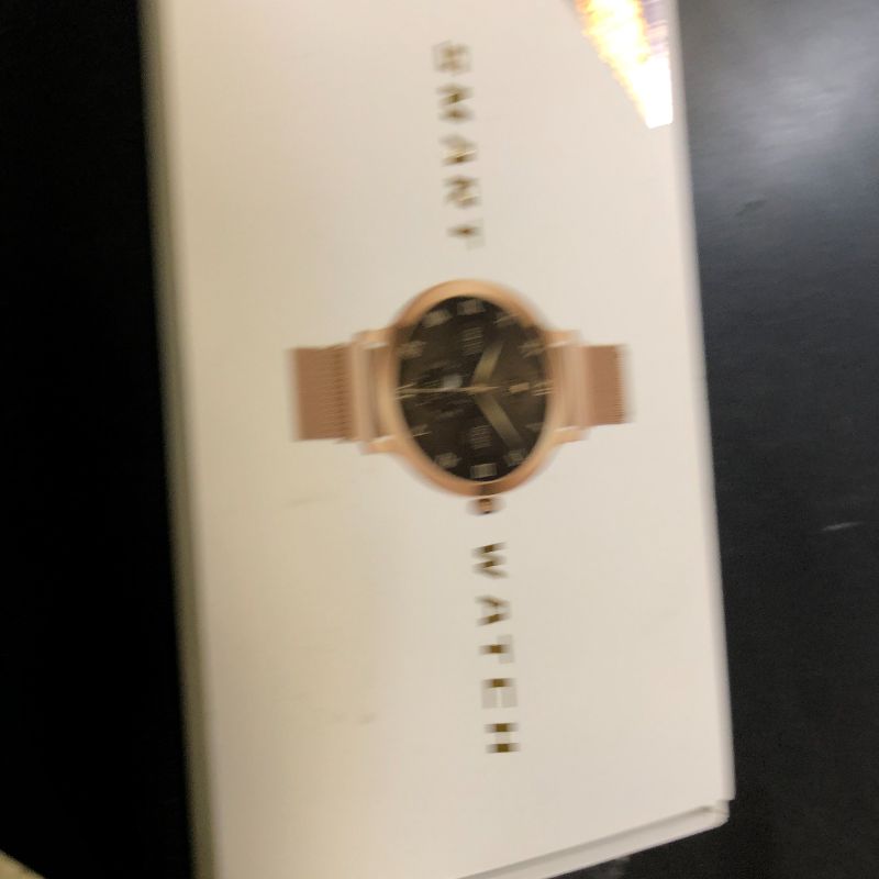 Photo 1 of niolina Smart Watches for Women, 1.106" AMOLED Small Screen Smartwatch Answer/Make Call for Android iOS Phones, IP68 Waterproof Fitness Activity Tracker with 100+ Sports, Heart Rate, SpO2, Rose Gold