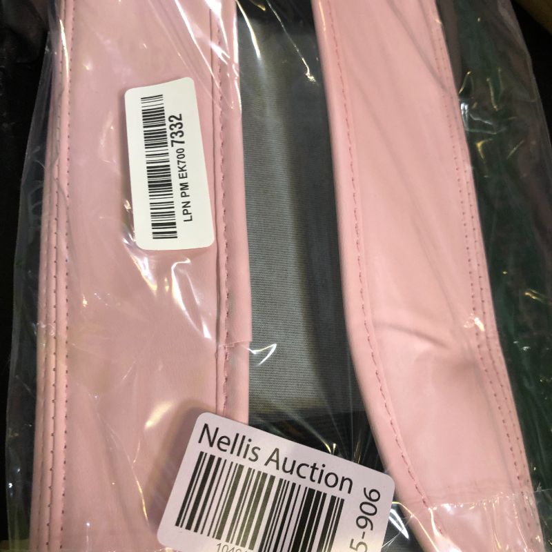 Photo 1 of POKUNG Center Console Leather Armrest Cover Designed for Tesla Model 3 2017-2023/Model Y 2020-2025,Center Console Accessories for Tesla Model 3/Y Interior Light Pink