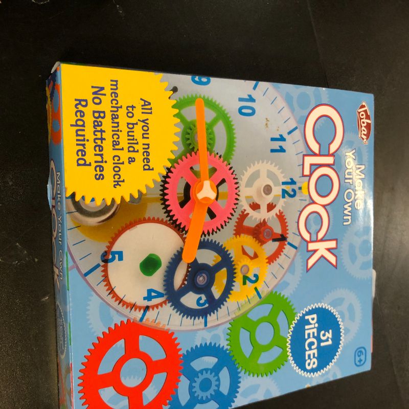 Photo 1 of Tobar 12459 - Make Your Own Mechanical Clock 31 Pieces,21cm