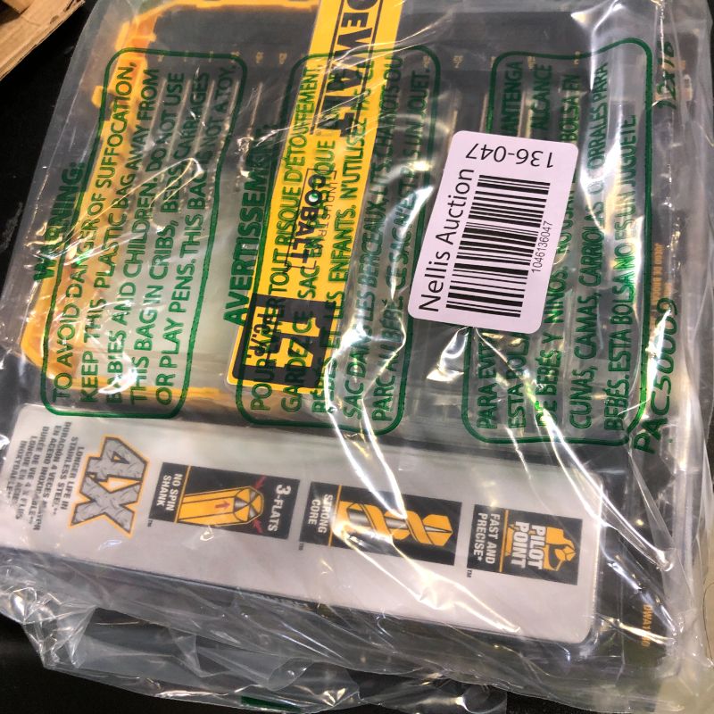Photo 1 of DEWALT Cobalt Alloy Steel Drill Bit Set with Pilot Point, 14-Piece (DWA1240)