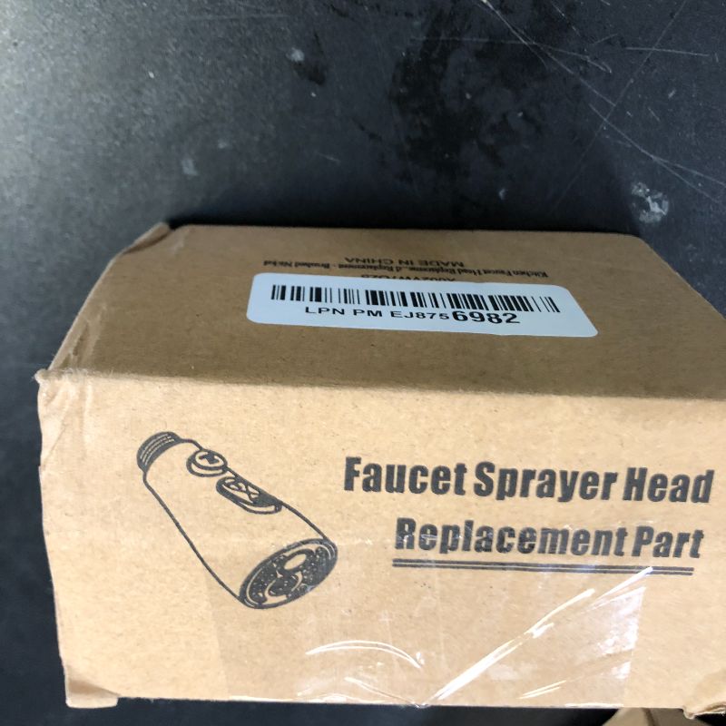 Photo 1 of Kitchen Faucet Head Replacement 3 Modes with 17 Adapters, Pull Down Spray Head for Kitchen Faucet, Kitchen Sink Faucet Head G 1/2, Sprayer Head Replacement, Compatible with Moen?Delta, Kohler Faucets
