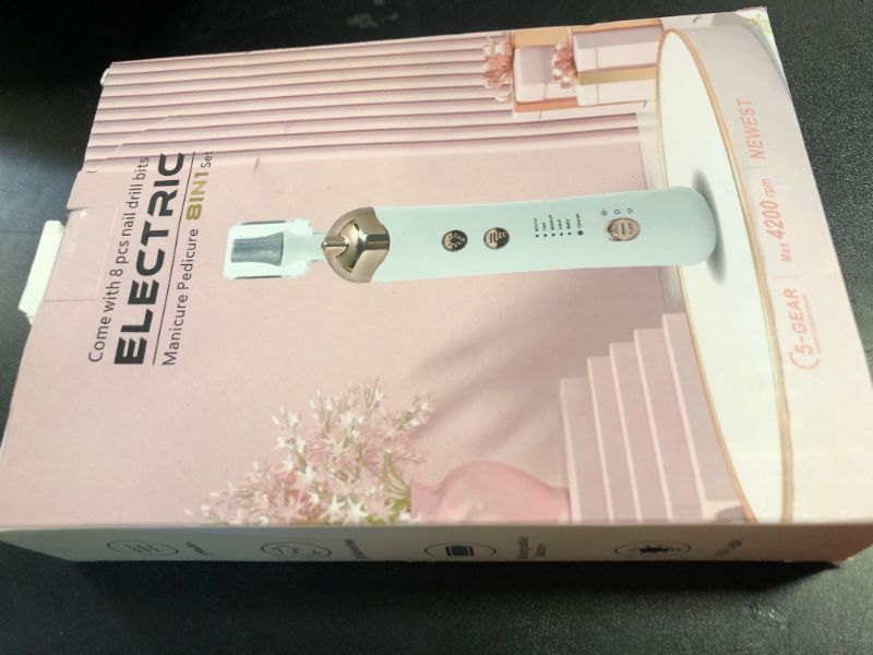 Photo 1 of Electric Manicure Pedicure
8pc nail drill bits
