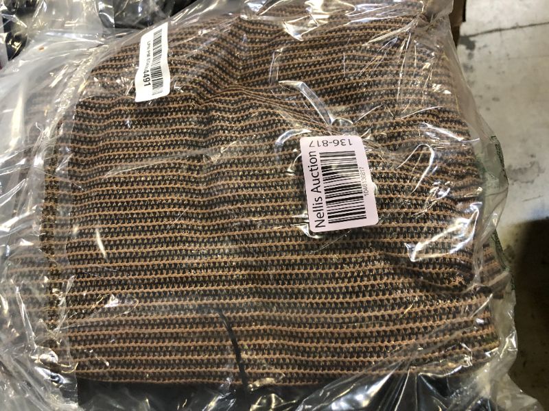 Photo 1 of Abrotain Shade Sail Sun Shade Cloth 6'6"x9'9" Rectangle Outdoor Canopy Outside Sunshade Awning Cover Privacy Screen Net UV Block for Patio Pergola Gazebo Porch Backyard Lawn Garden Outdoor Activities