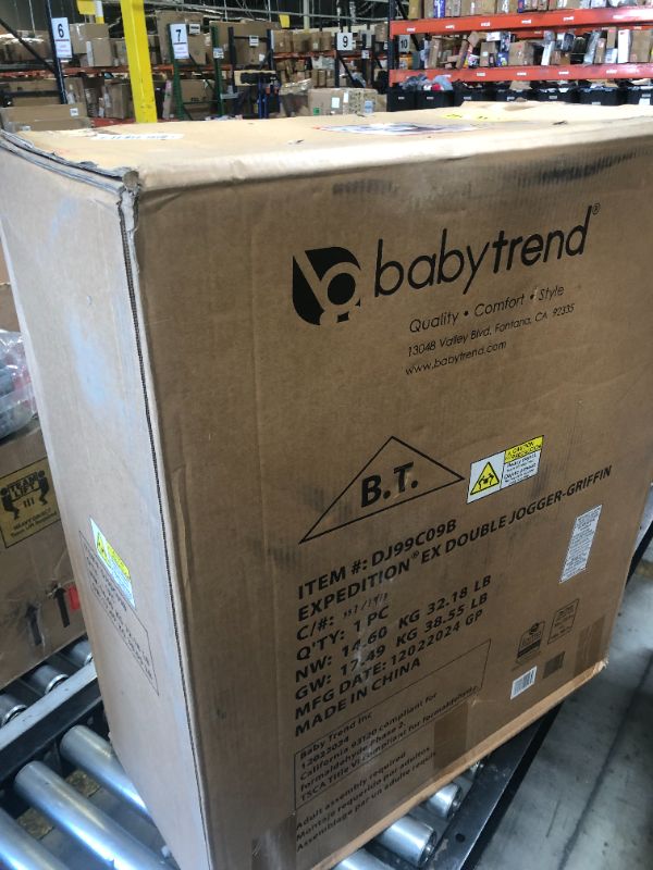 Photo 1 of Baby Trend Expedition Double Jogger Stroller, Griffin