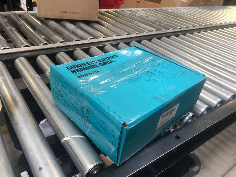 Photo 1 of 7/8" Rotary Hammer Drill for Makita 18V Battery: SDS-Plus Cordless Drill with Safety Clutch for Concrete Masonry, 2.5 Joules Power Including 4 Drill Bits